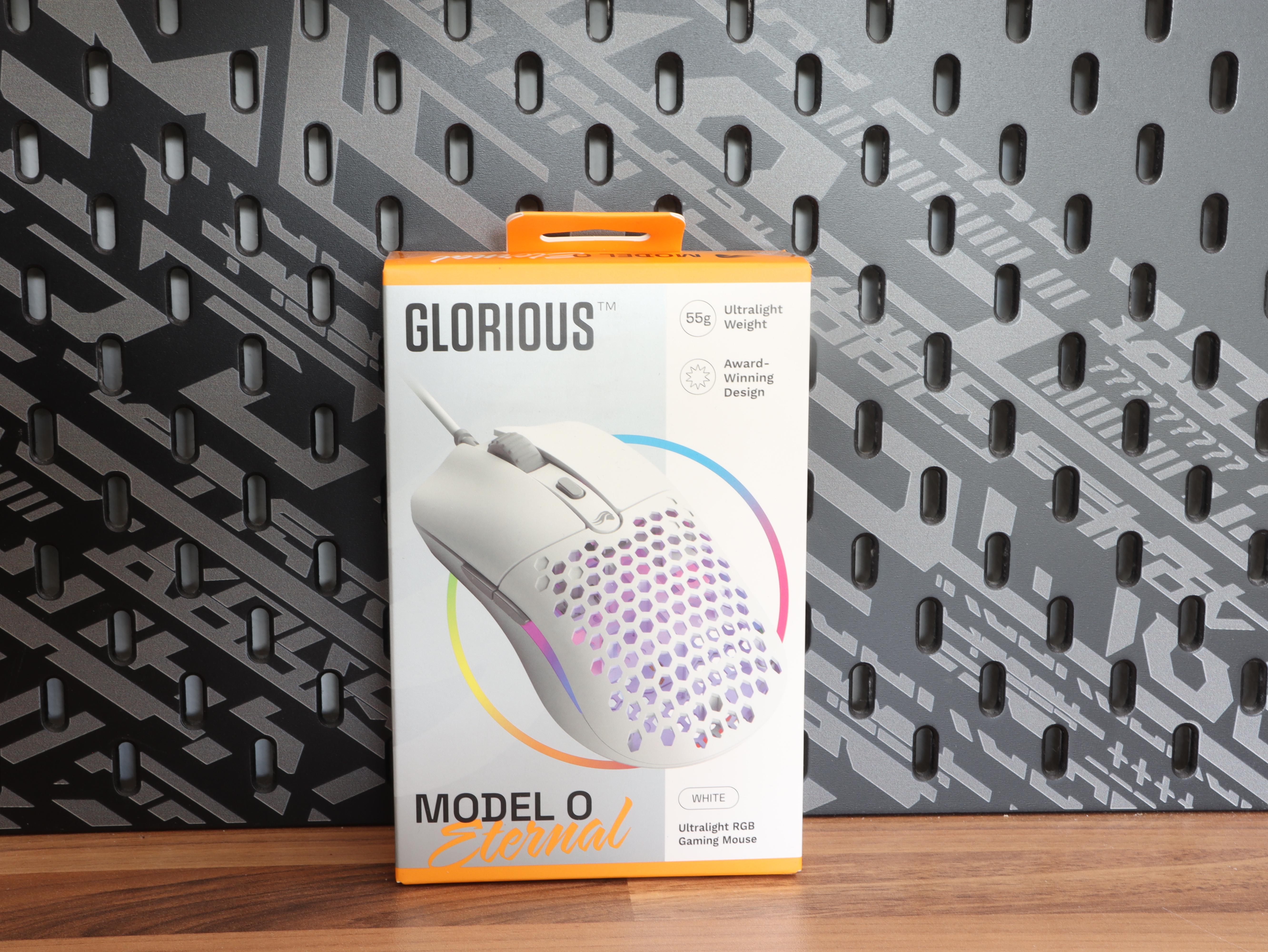 Glorious Model O Eternal UPE Low weight optical gaming mouse honeycomb RGB 80M mechanical Core lightest.JPG